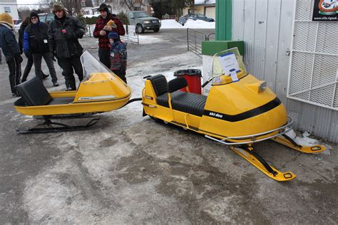 Olympic Ski Doo and Skiboose | Vintage sled, Snow machine, Vintage ski