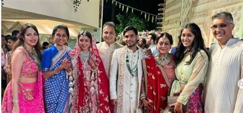 Anil Ambani Son Jai Anmol Ambani & Khrisha Shah Wedding Pictures