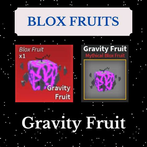 Gravity Fruit | Blox Fruits | Roblox