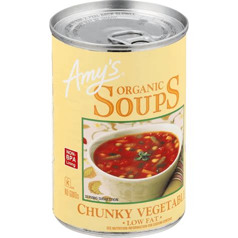 Amy's Soup - Low Fat - Case of 1 - 14.3 oz. | Productos enlatados, sopas y caldos | Selectos