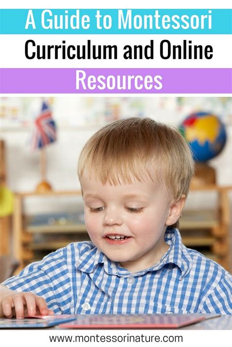 A Guide to Montessori Curriculum and Online Resources | Montessori ...