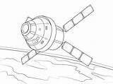 Spaceship Coloring Pages  Coloring pages For Kids sketch template