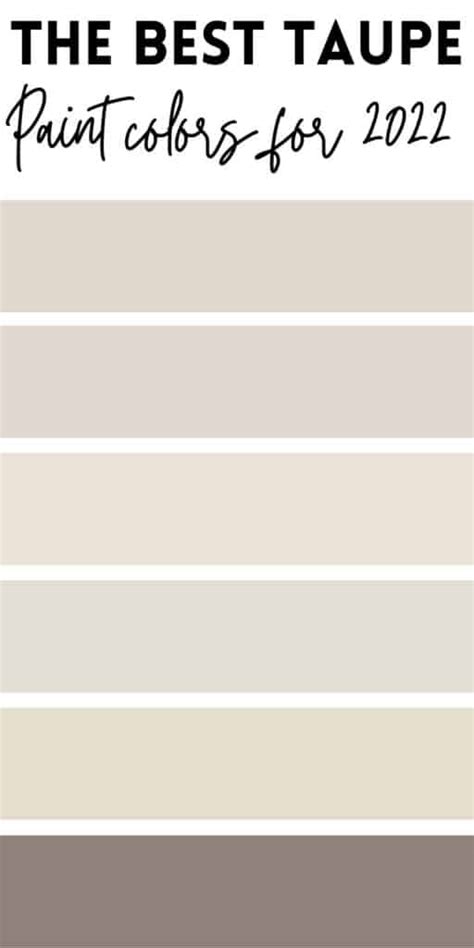 The 6 easiest to work with taupe paint colors - Home like you mean it