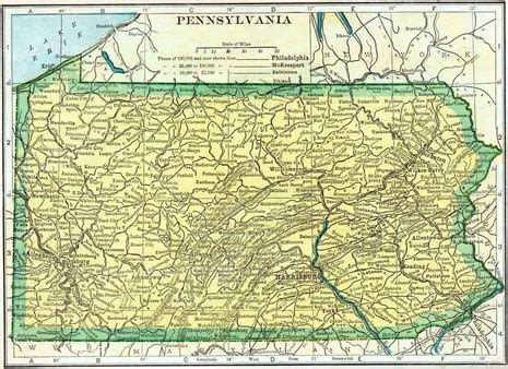 Colonial Maps & Culture - The Colony of Pennsylvania