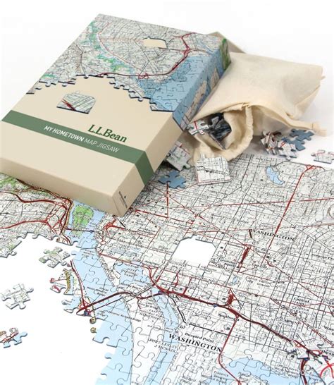 My Hometown Map Puzzle II | Games & Outdoor Toys at L.L.Bean