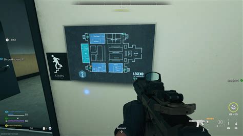 Map of the second floor of building 21 : r/DMZ