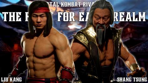 Mortal Kombat Rivalries-"The Fight For Earthrealm"-Liu Kang vs Shang ...