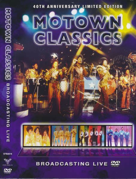 Motown Classics Broadcasting Live (DVD) - Discogs