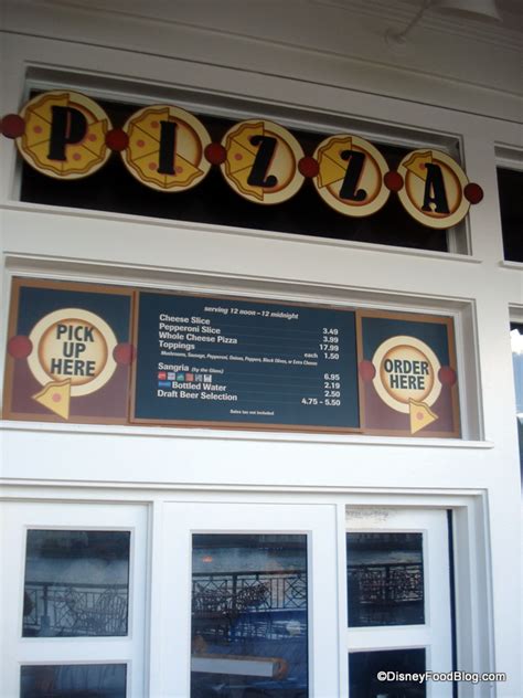 Boardwalk Pizza Window Now Accepting Disney Dining Plan Credits | the ...