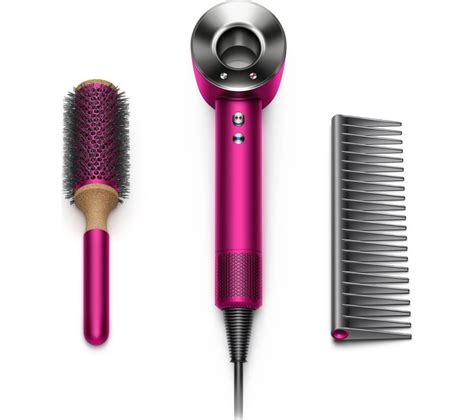 DYSON Supersonic Gift Edition Hair Dryer with Brush & Comb - Fuchsia ...