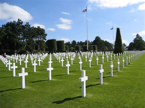 Normandy American Cemetery and Memorial | American cemetery, Normandy france, Normandy