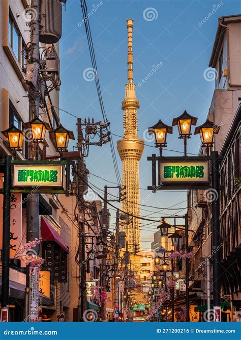 Asakusa and Tokyo Skytree editorial photo. Image of travel - 271200216