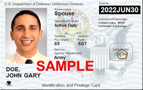 DOD Says It's Time to Renew Extended ID Cards > U.S. Department of Defense > Defense Department News