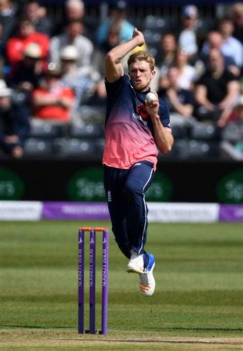 David Willey: I doubt I'll ever represent England in Tests