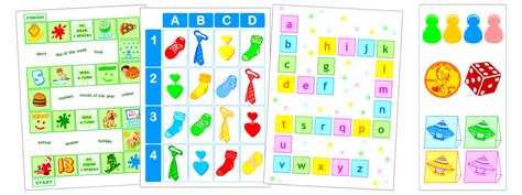 Printable English games for kids