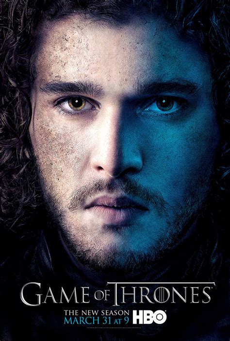 Season 3 - Character Poster - Jon Snow - Game of Thrones Photo ...