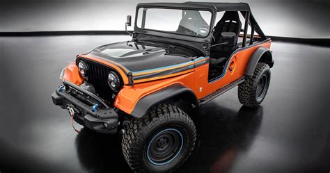 Jeep Wrangler CJ Surge Concept Electric SUV To Debut At SEMA