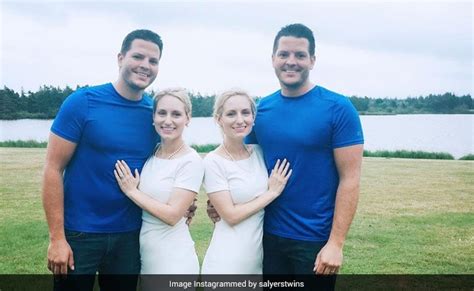 Identical Twins Got Married To Identical Twins. See If Babies Are Twins ...