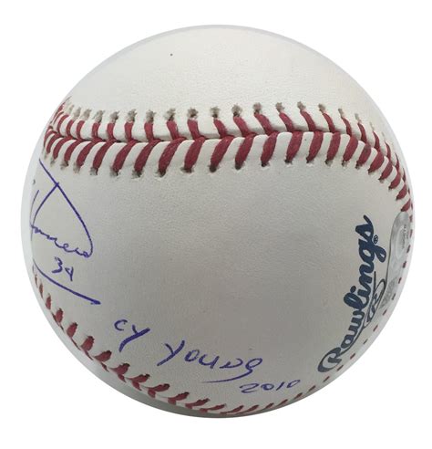 Felix Hernandez "2010 AL CY Young" Autographed Baseball