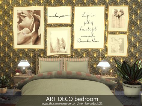 The Sims Resource - ART DECO bedroom