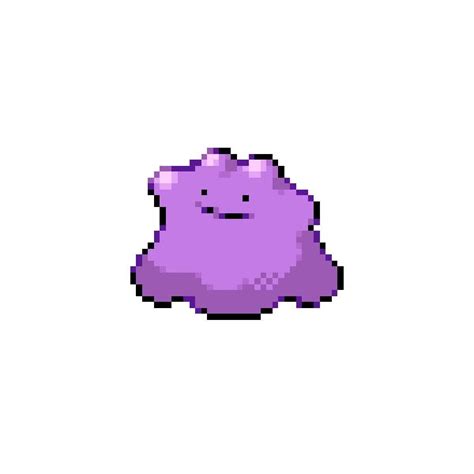 The ditto as ditto ditto Ditto | Pixel art pokemon, Pokemon ditto ...