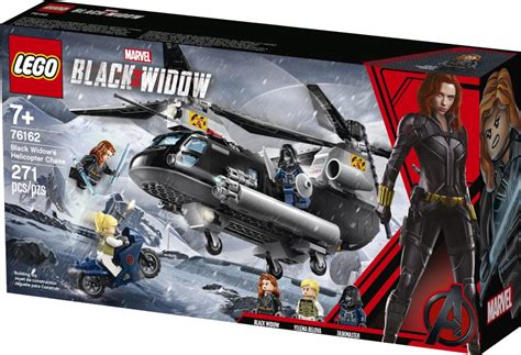 LEGO Marvel Super Heroes Black Widow’s Helicopter Chase (76162) Revealed - BrickUltra