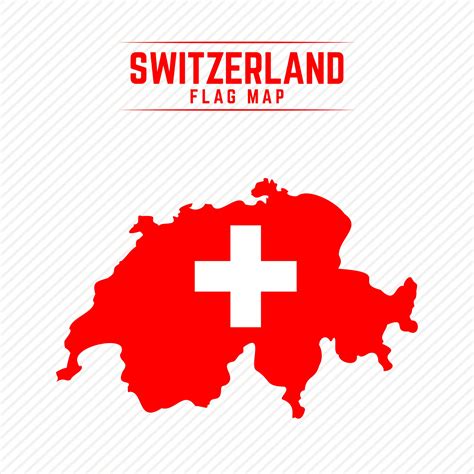 Flag Map of Switzerland 2400617 Vector Art at Vecteezy