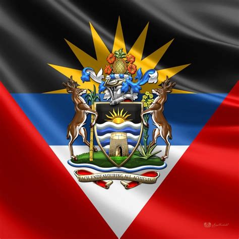 Flag of Antigua and Barbuda - A Symbol Of Sea, Sun And Sand