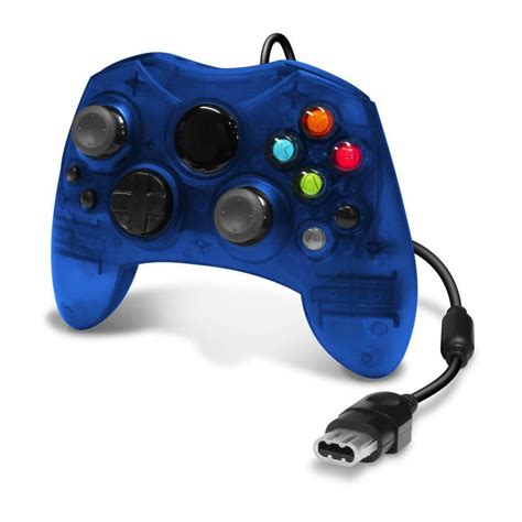 New Blue Wired Xbox Controller