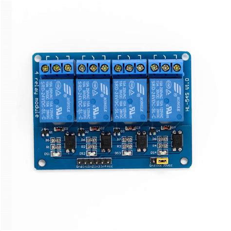 5V Relay Module for Arduino and Raspberry Low Level Trigger (4 Channel Relay board) - Diy Cart