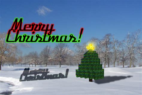 🔥 Download Minecraft Christmas Tree By Schrapnel23 by @katherines78 ...