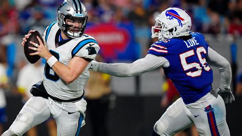 Baker Mayfield throws 2 TD passes as Panthers defeat Bills 21-0