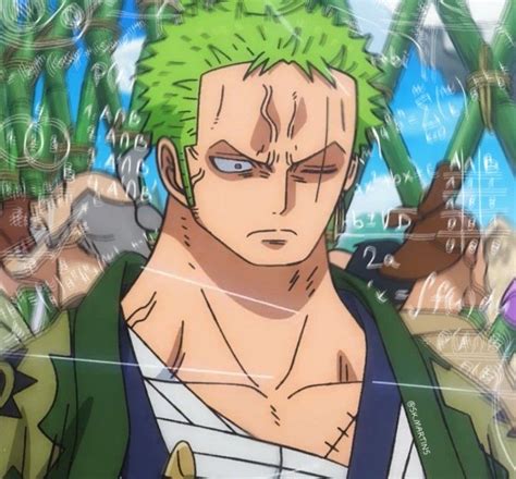 Zoro confused