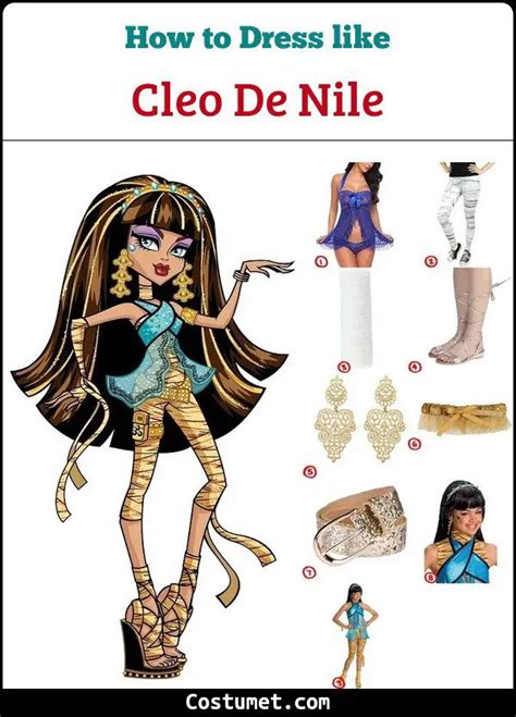 Cleo de Nile (Monster High) Costume for Halloween