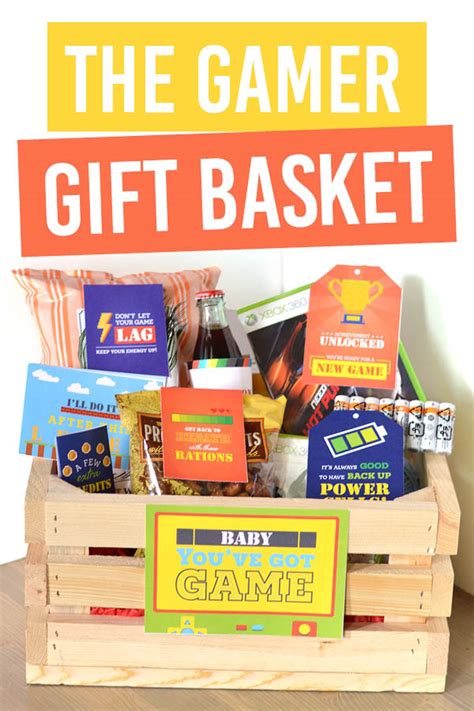 20 Ideas for Creating the Ultimate Gamer Gift Basket | The Dating Divas