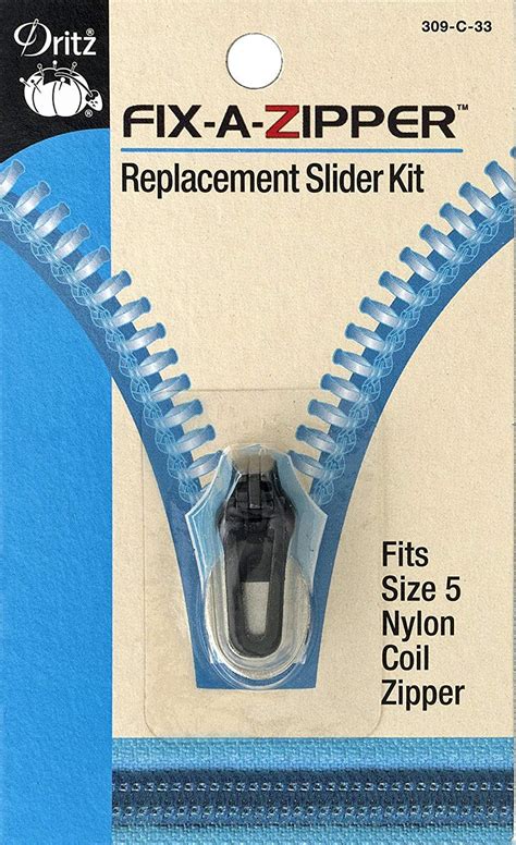 Dritz 309-C-33 Fix-A-Zipper Replacement Slider Kit | eBay