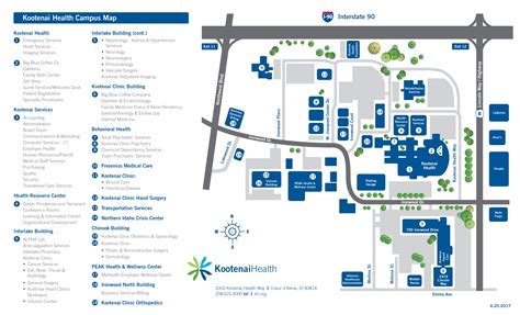 Kootenai Health Campus Map