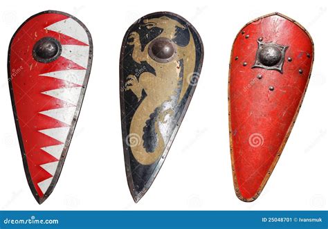 Medieval Knight Shield Stock Image - Image: 25048701