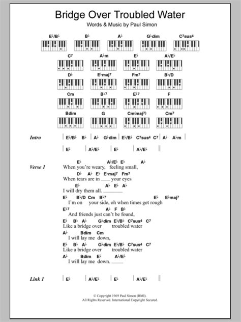 Bridge Over Troubled Water | Sheet Music Direct