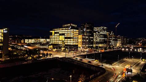 Oslo Night Time-lapse v2 - YouTube