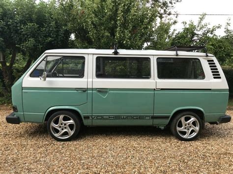 two tone vw t25 - Google Search | Vw transporter camper, Van, Camper van