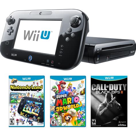 Nintendo Wii U 32 GB Black - Jarir Bookstore Qatar