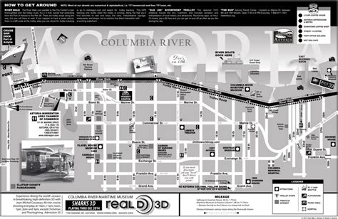 Astoria OR Tourist Map - Ontheworldmap.com