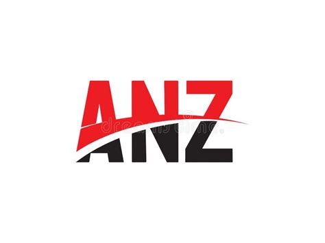 ANZ Letter Initial Logo Design Vector Illustration Stock Vector - Illustration of modern, letter ...