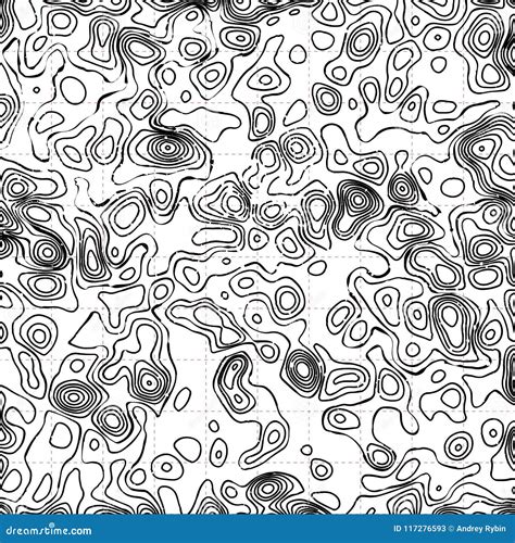 Vector topography map stock vector. Illustration of area - 117276593