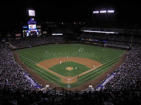 Coors Field - Colorado Rockies Editorial Stock Photo - Image of seating ...