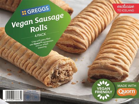 Greggs Vegan Sausage Rolls 4 Pack 420g