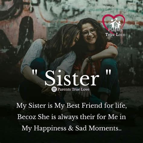 Sisters Forever Quotes, Sister Love Quotes, Brother Sister Quotes, Besties Quotes, Love My ...