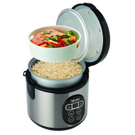 Aroma 8 cup digital rice cooker and food steamer | RiceCookerAdvice.com