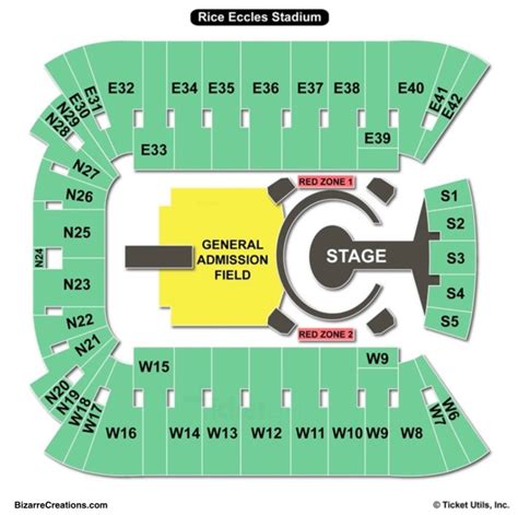 Rice Stadium Seating Chart - Stadium Seating Chart